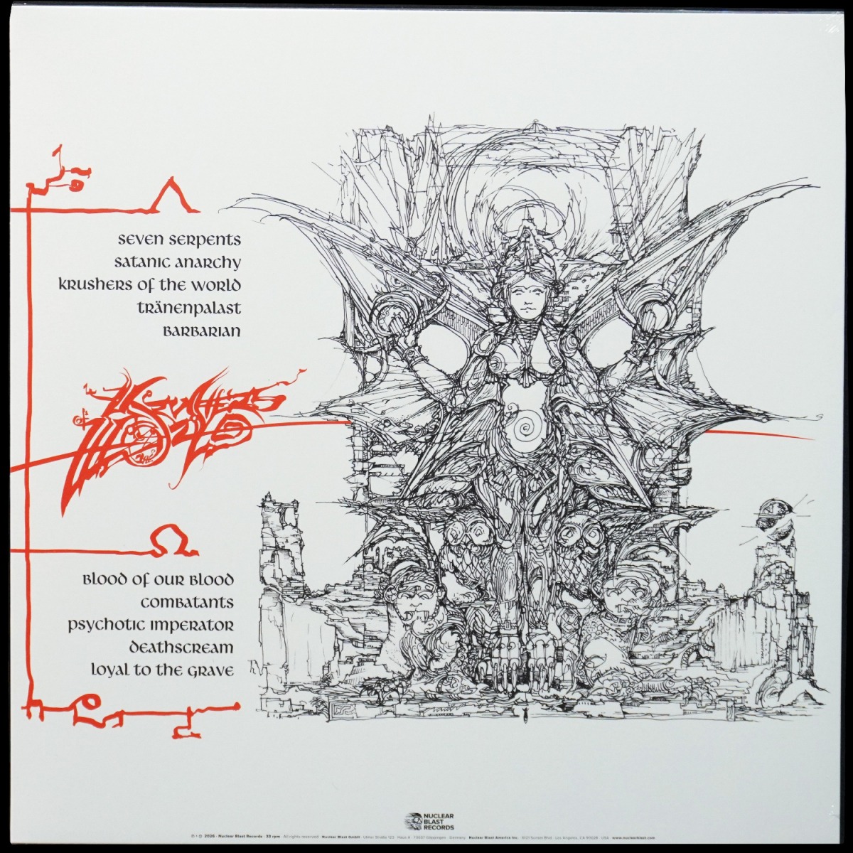 LP Kreator — Krushers Of The World фото 2