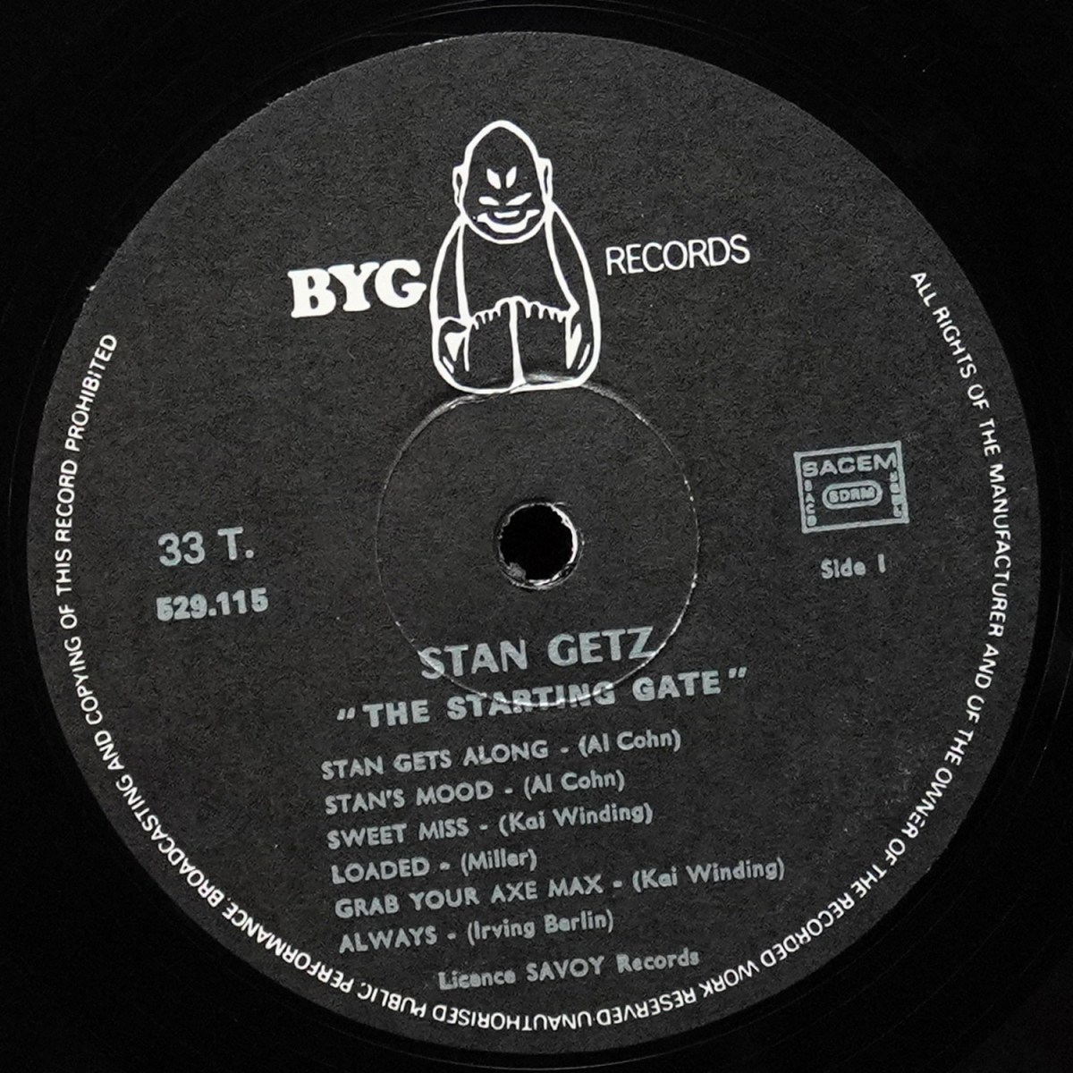 LP Stan Getz — Starting Gate фото 2