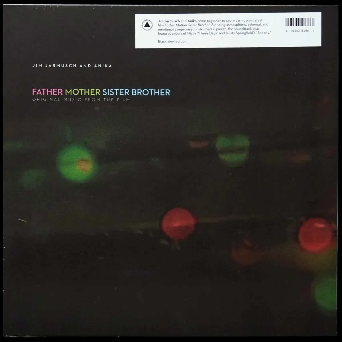 LP Jim Jarmusch — Father Mother Sister Brother (Original Music From The Film) фото