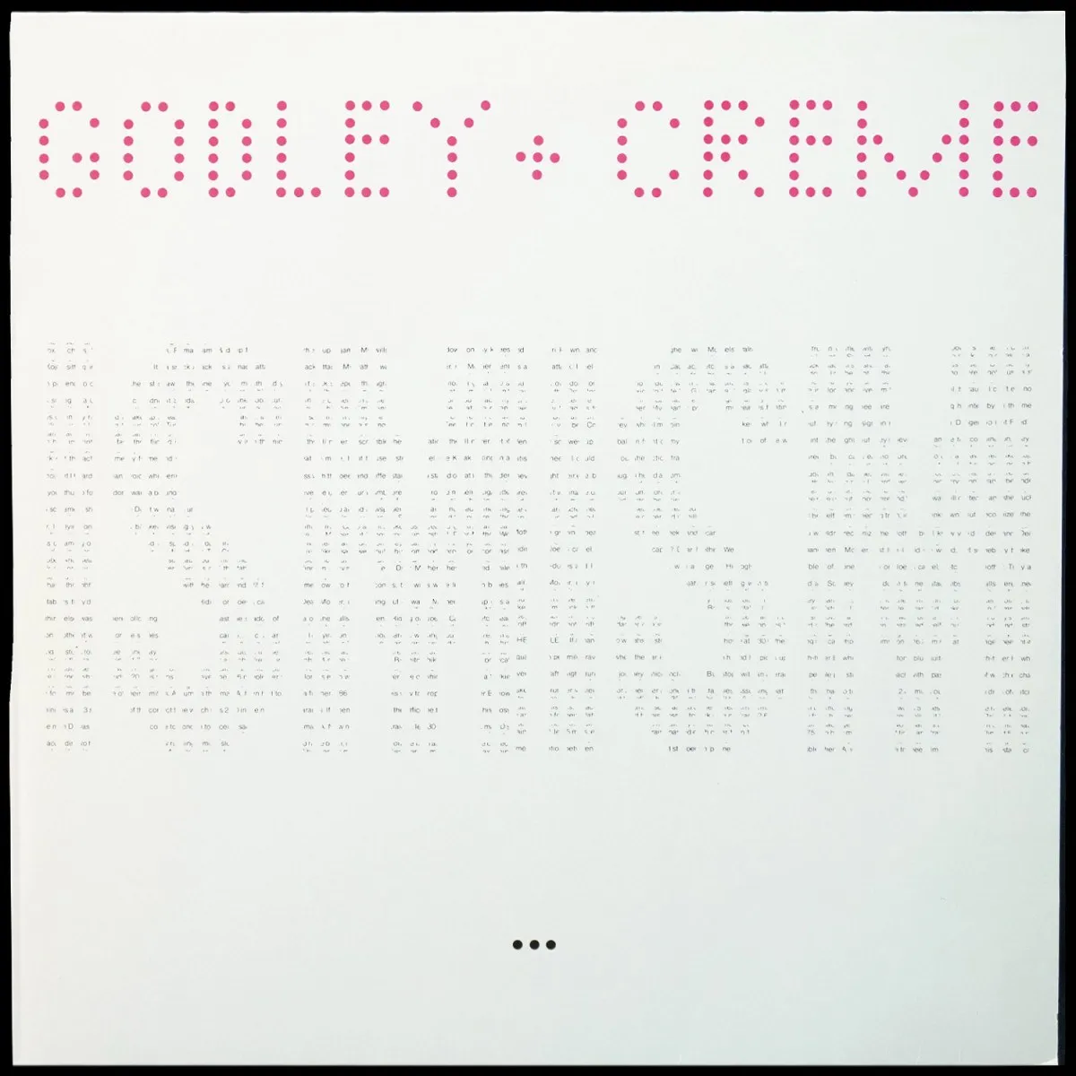 LP Godley & Creme — Ismism фото