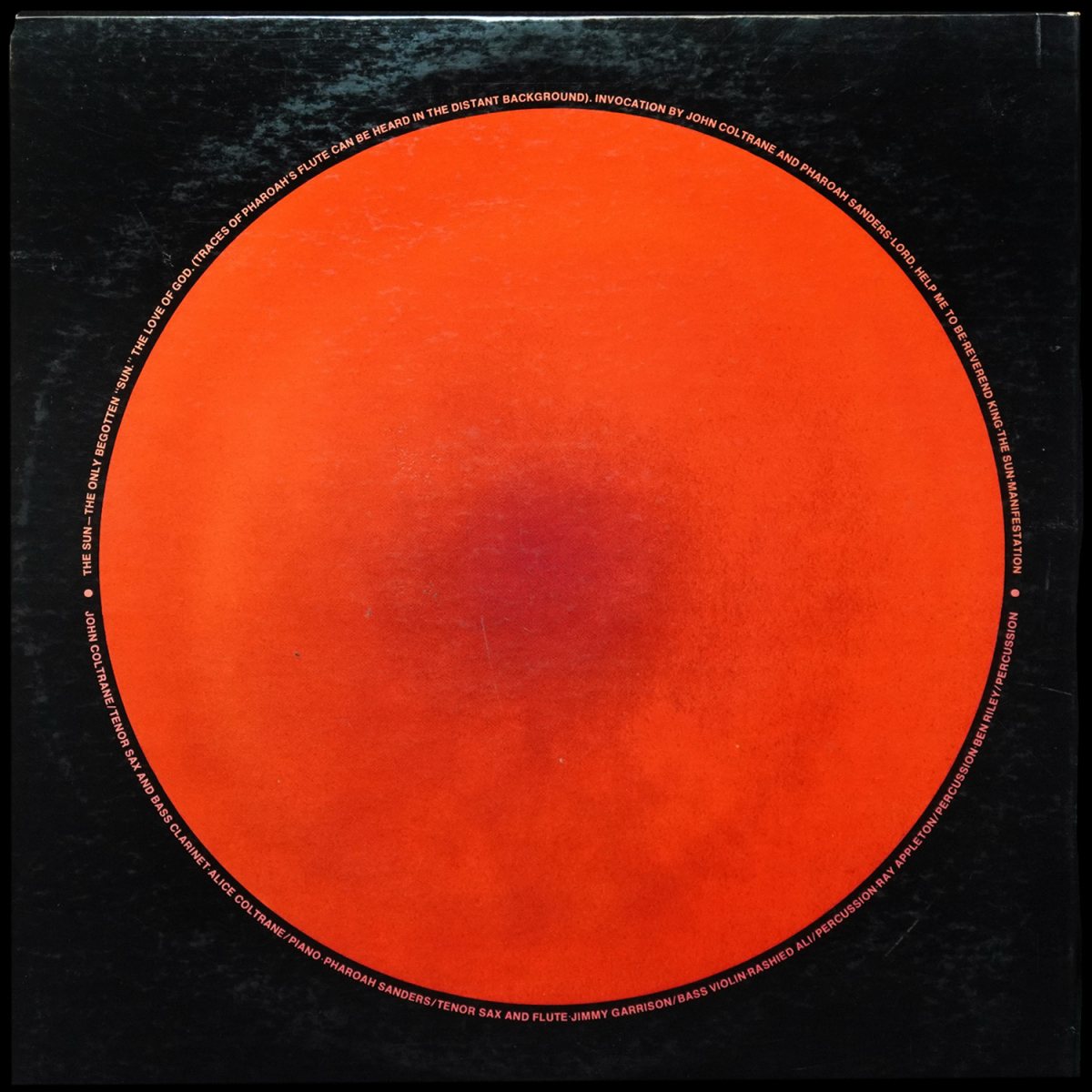 LP John Coltrane — Cosmic Music фото 3