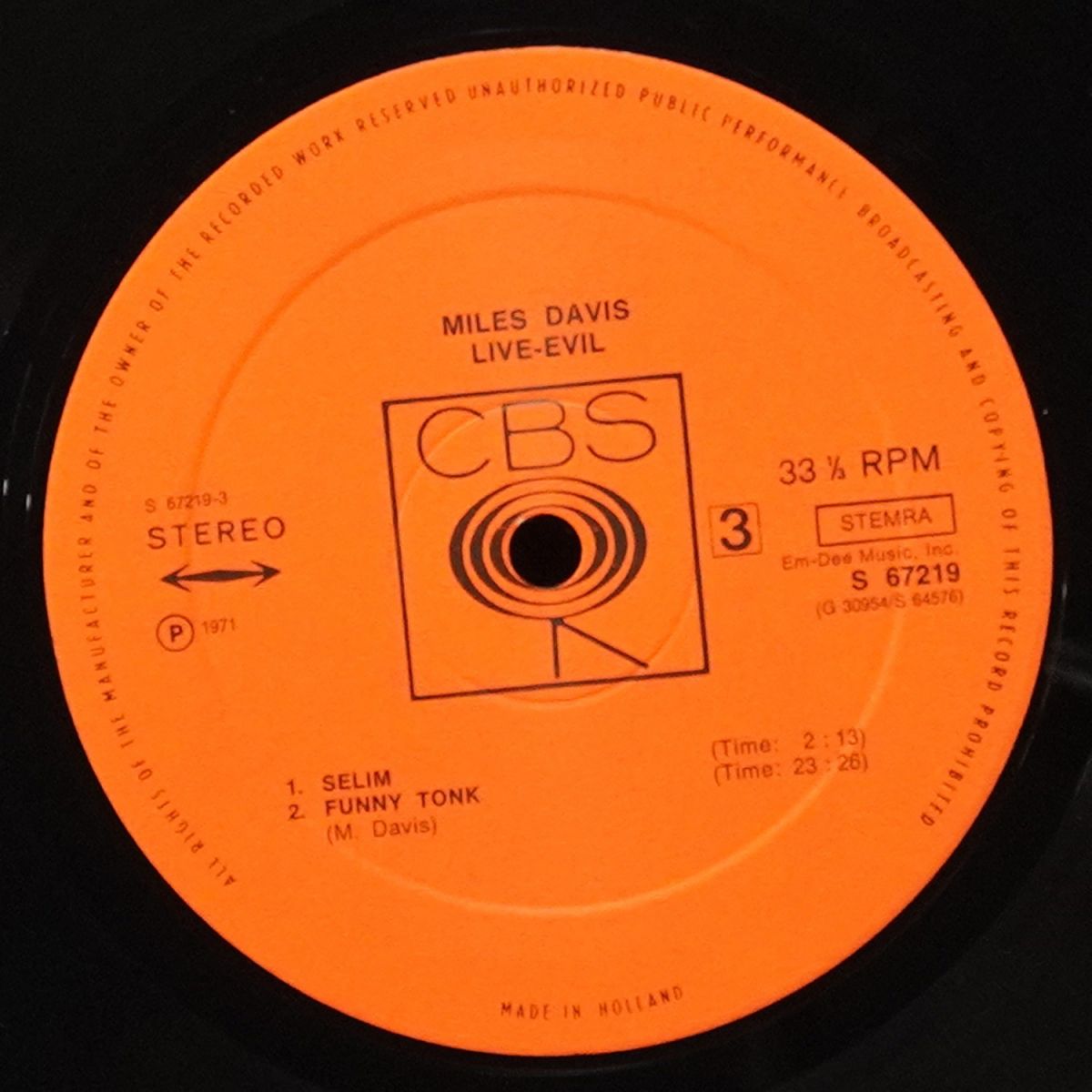 LP Miles Davis — Live-Evil (2LP) фото 3