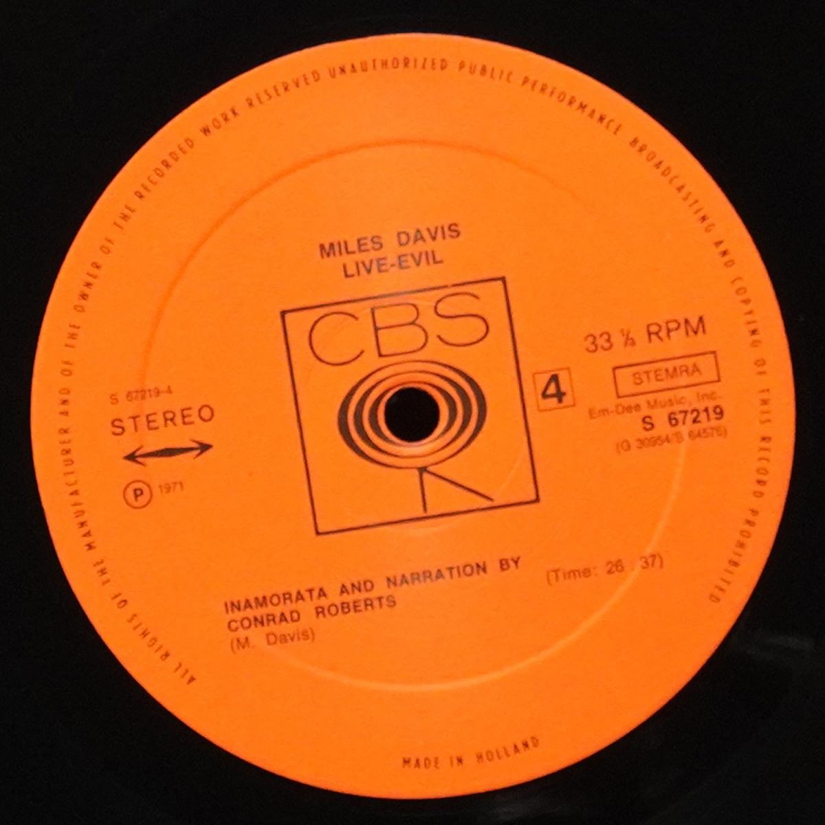 LP Miles Davis — Live-Evil (2LP) фото 4