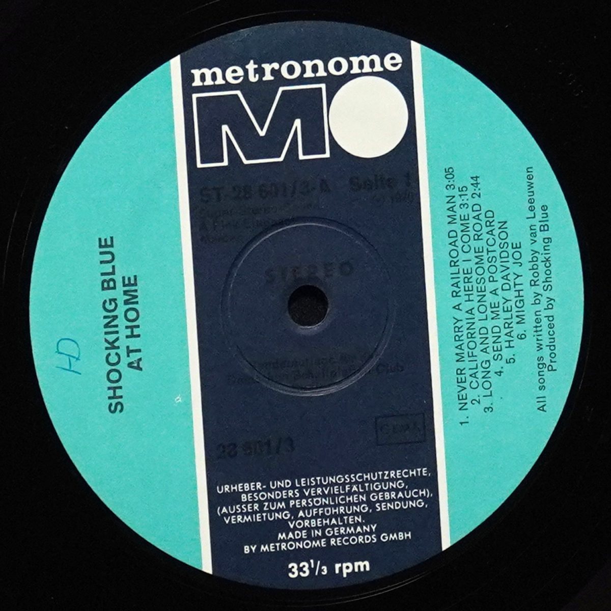 LP Shocking Blue — At Home (клубное издание) фото 3