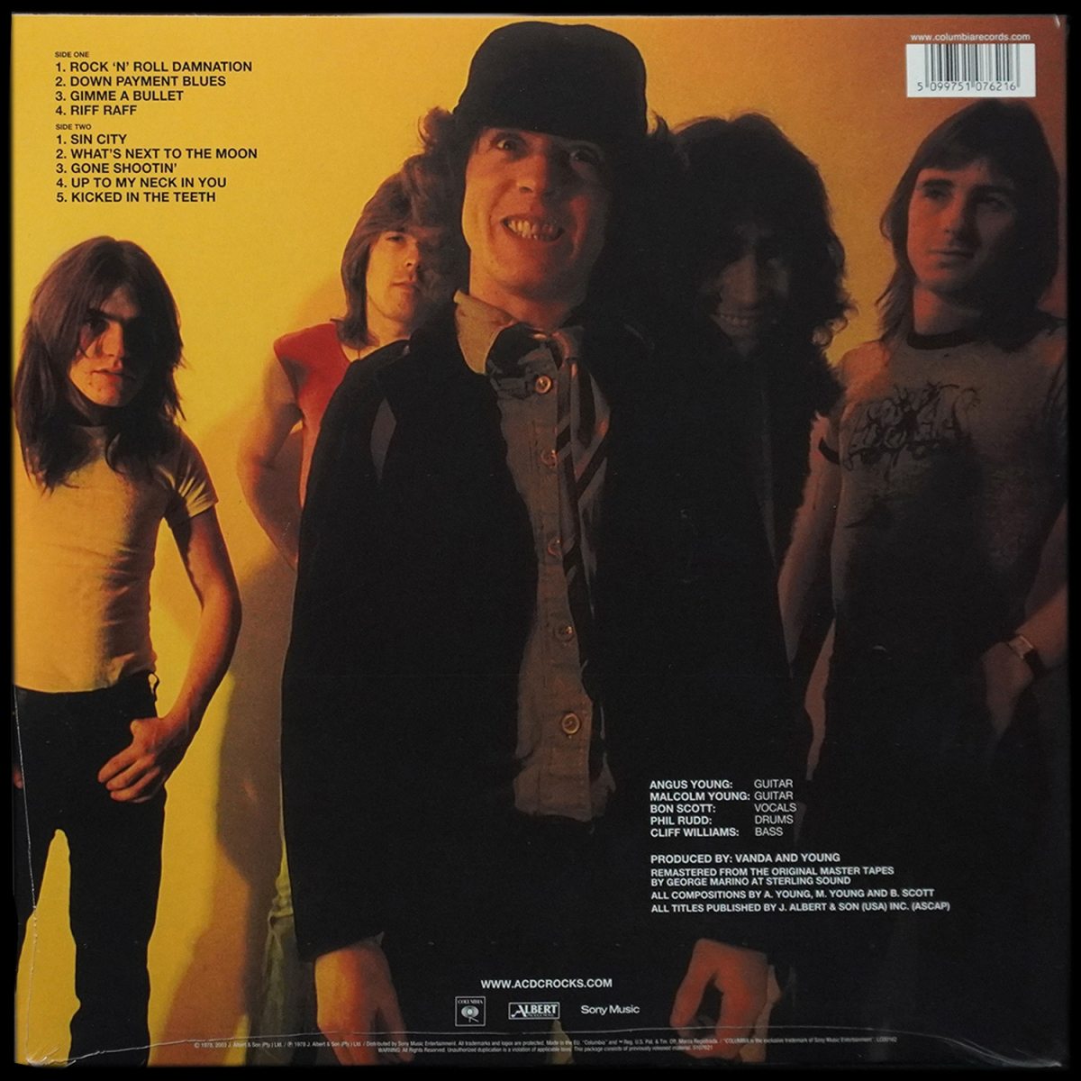 LP AC/DC — Powerage фото 2