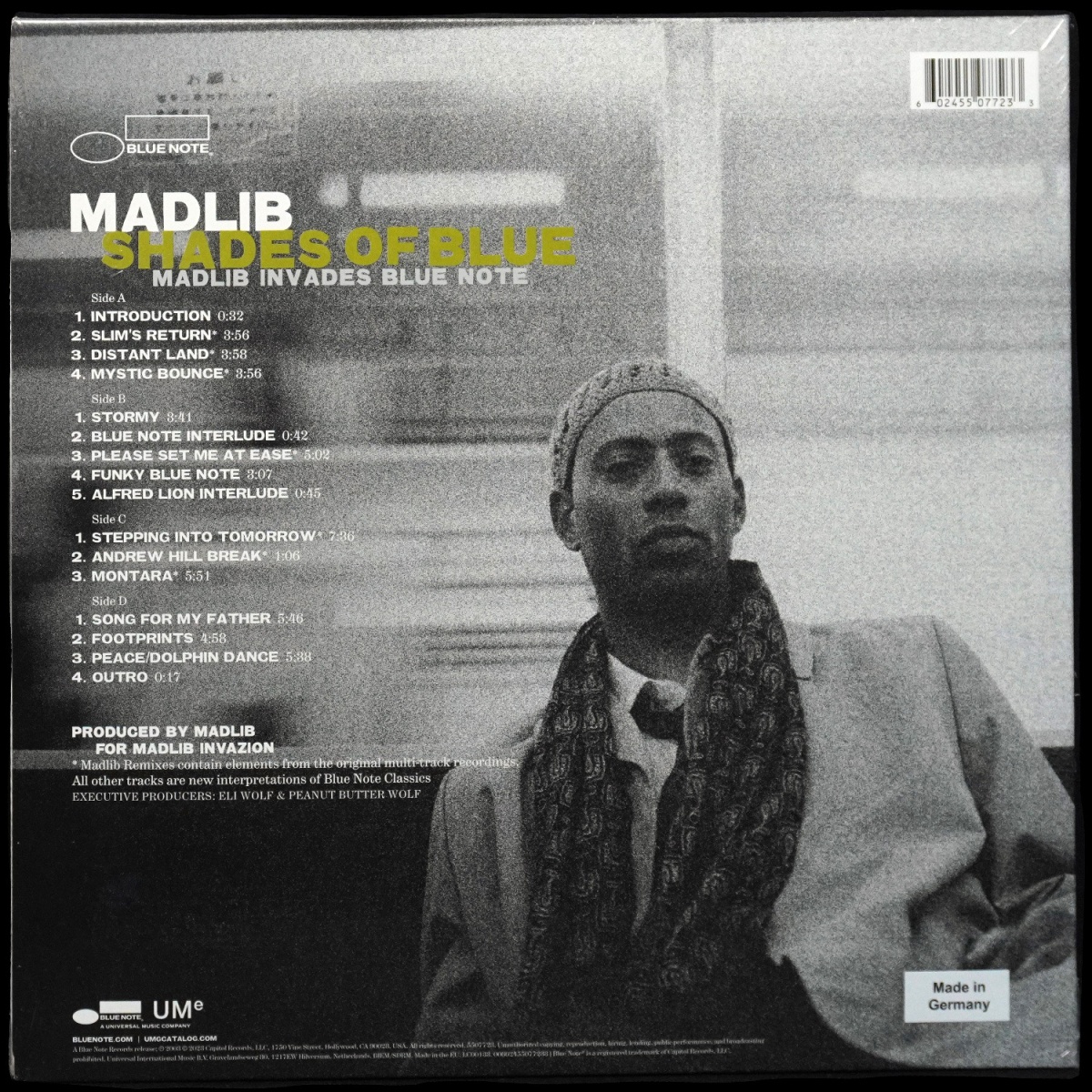 LP Madlib — Shades Of Blue (Madlib Invades Blue Note) (2LP) фото 2