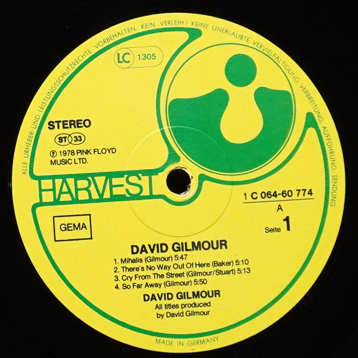 LP David Gilmour — David Gilmour фото 3
