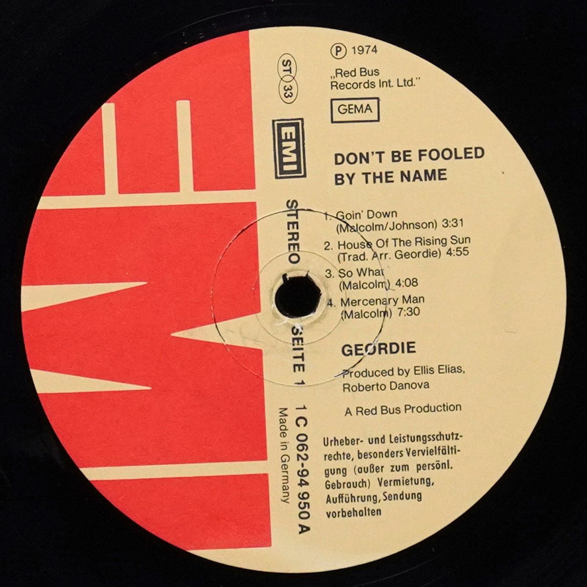 LP Geordie — Don't Be Fooled By The Name фото 4