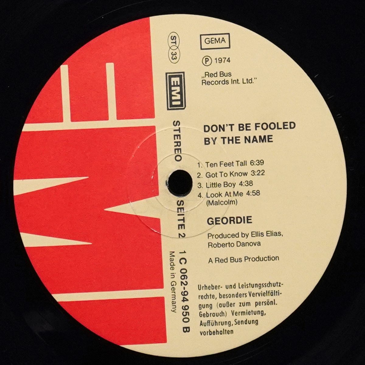 LP Geordie — Don't Be Fooled By The Name фото 3