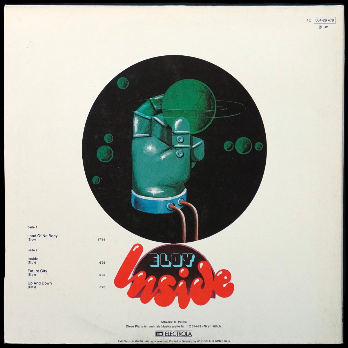 LP Eloy — Inside фото 2