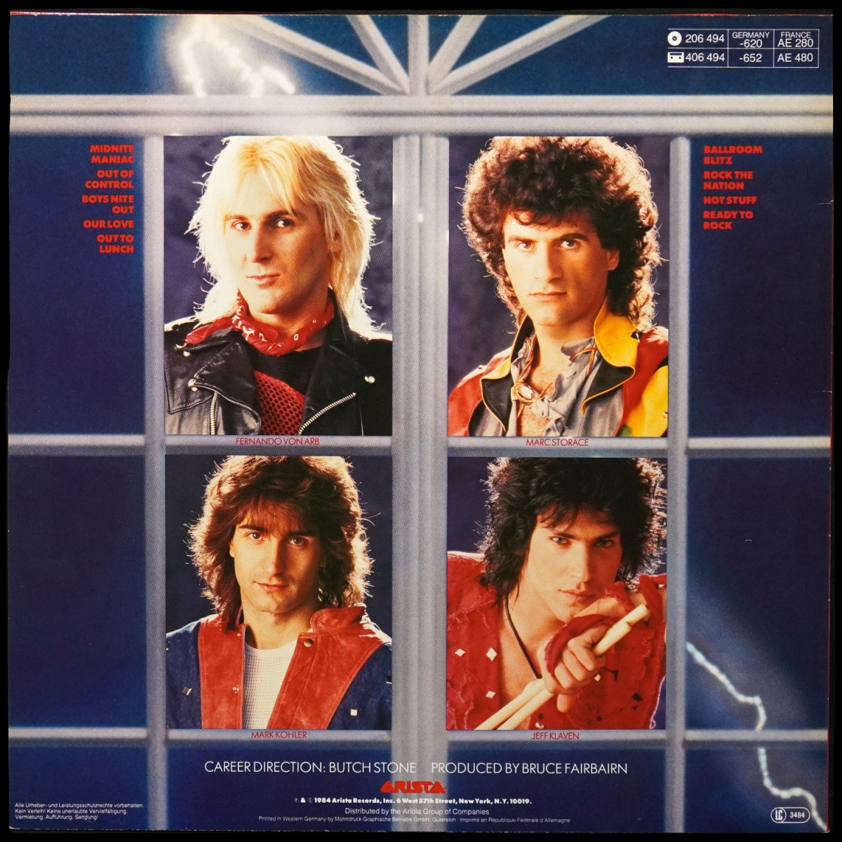 LP Krokus — Blitz фото 2