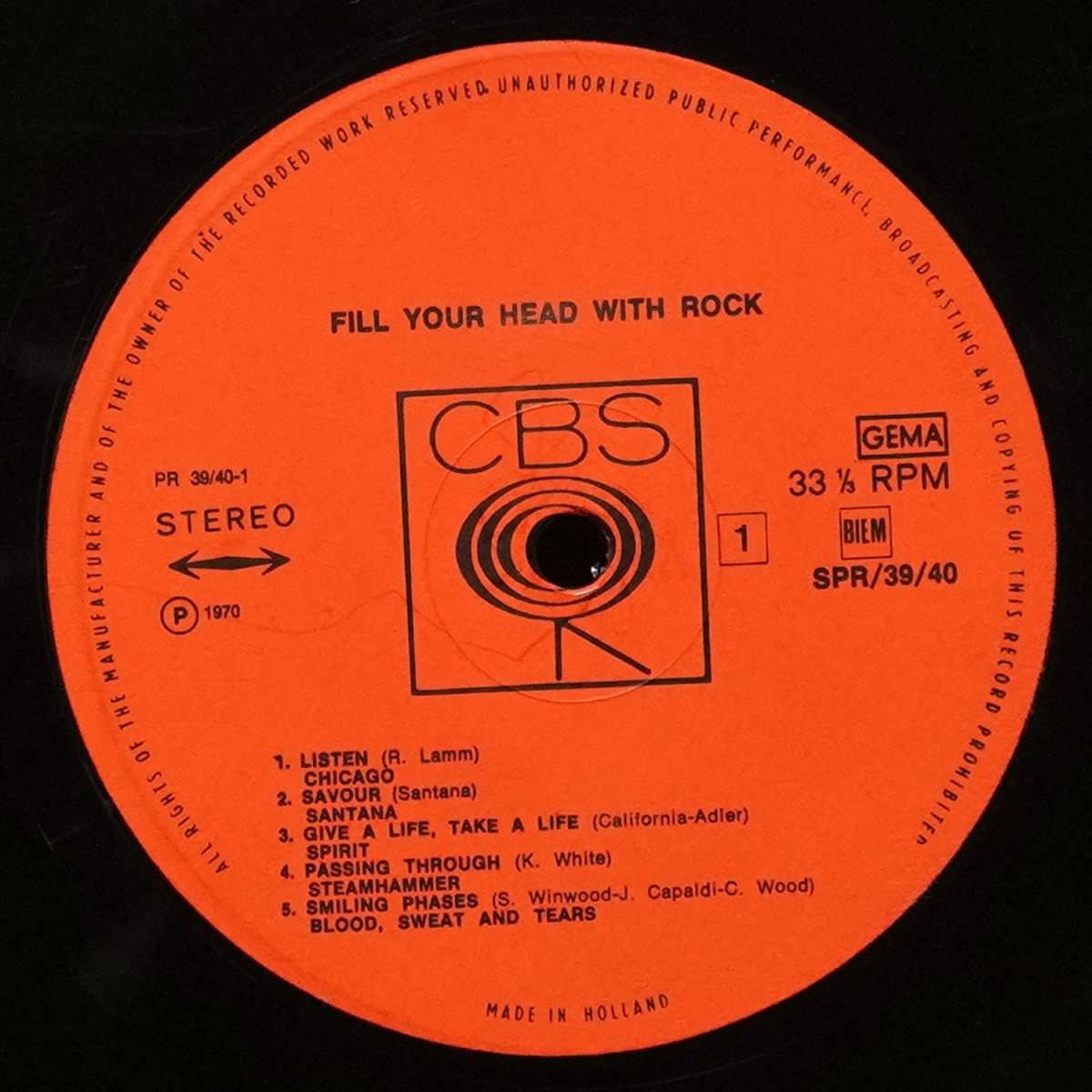 LP V/A — Fill Your Head With Rock (2LP) фото 3