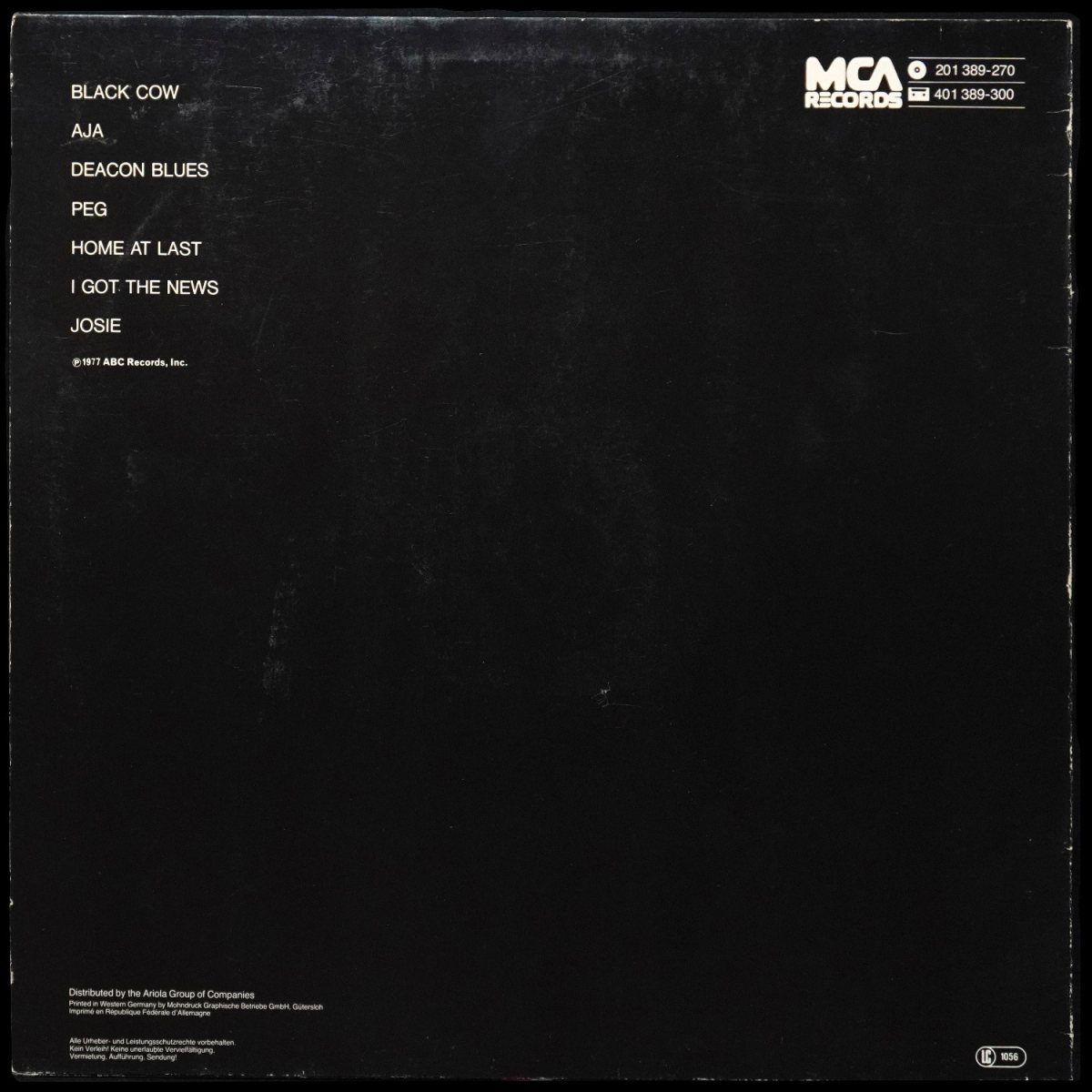 LP Steely Dan — Aja фото 2