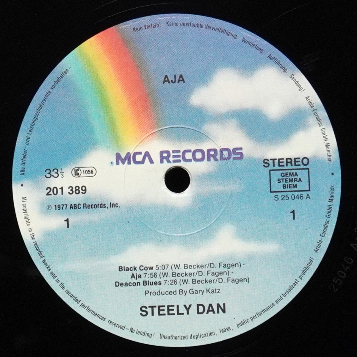 LP Steely Dan — Aja фото 3