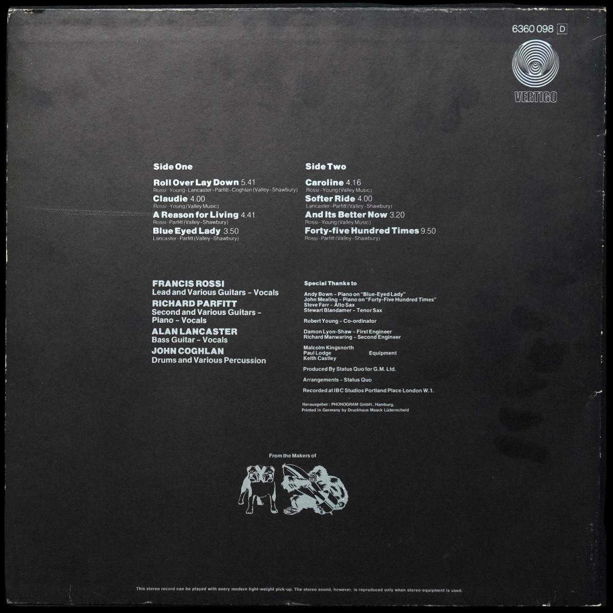 LP Status Quo — Hello! фото 2