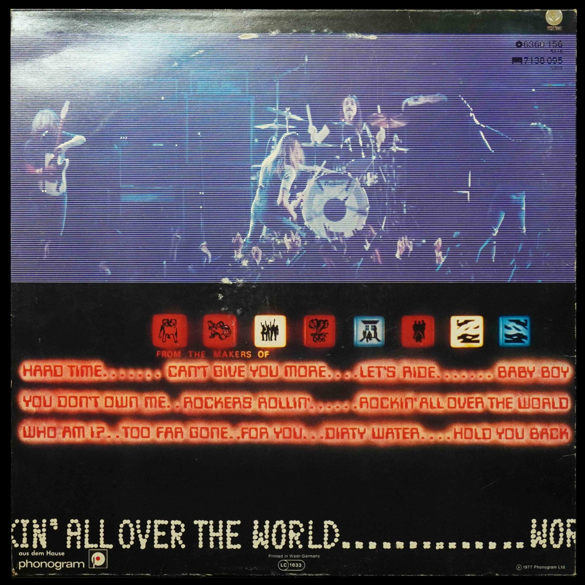 LP Status Quo — Rockin' All Over The World фото 2