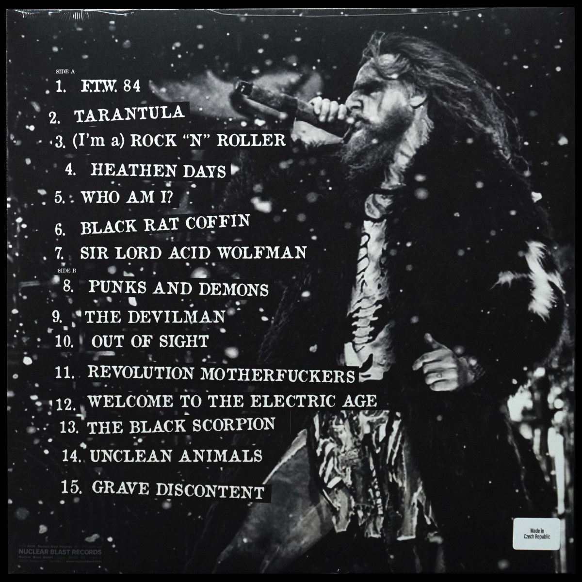 LP Rob Zombie — Great Satan (+ буклет) фото 2