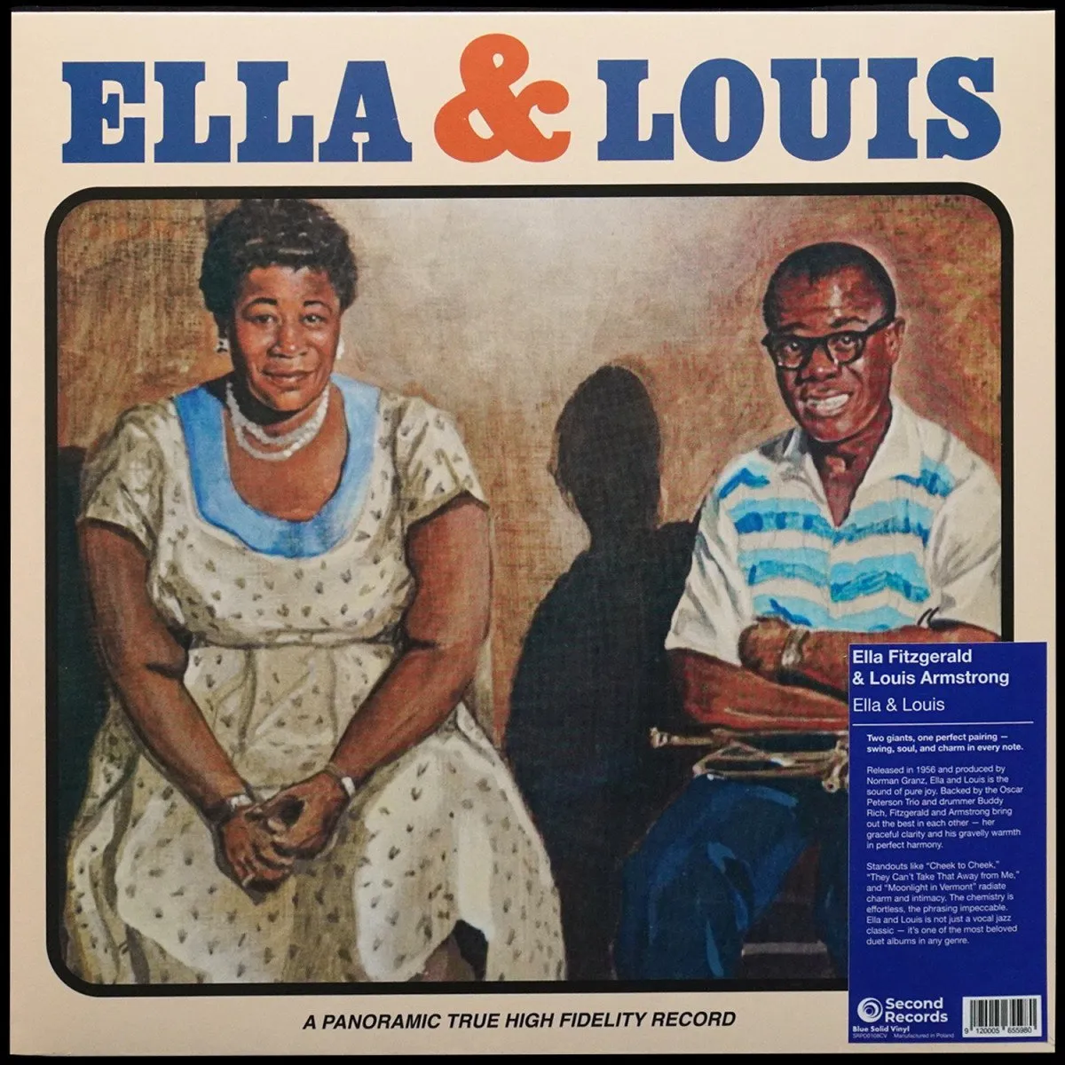 LP Ella Fitzgerald — Ella And Louis (цветной винил) фото