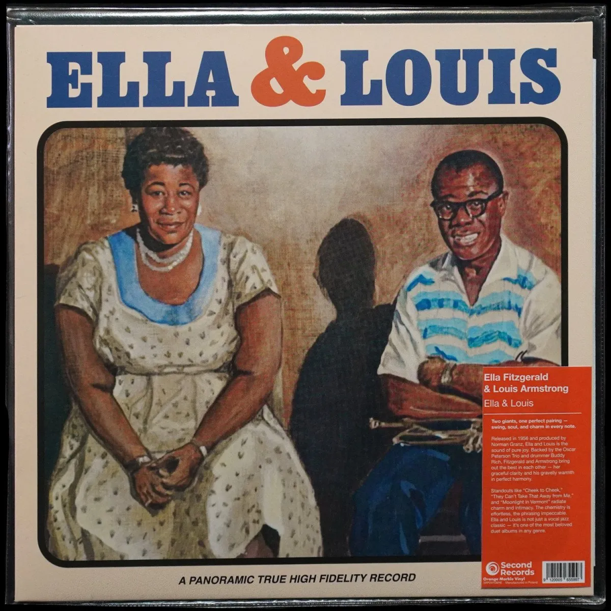 LP Ella Fitzgerald — Ella And Louis (цветной винил) фото