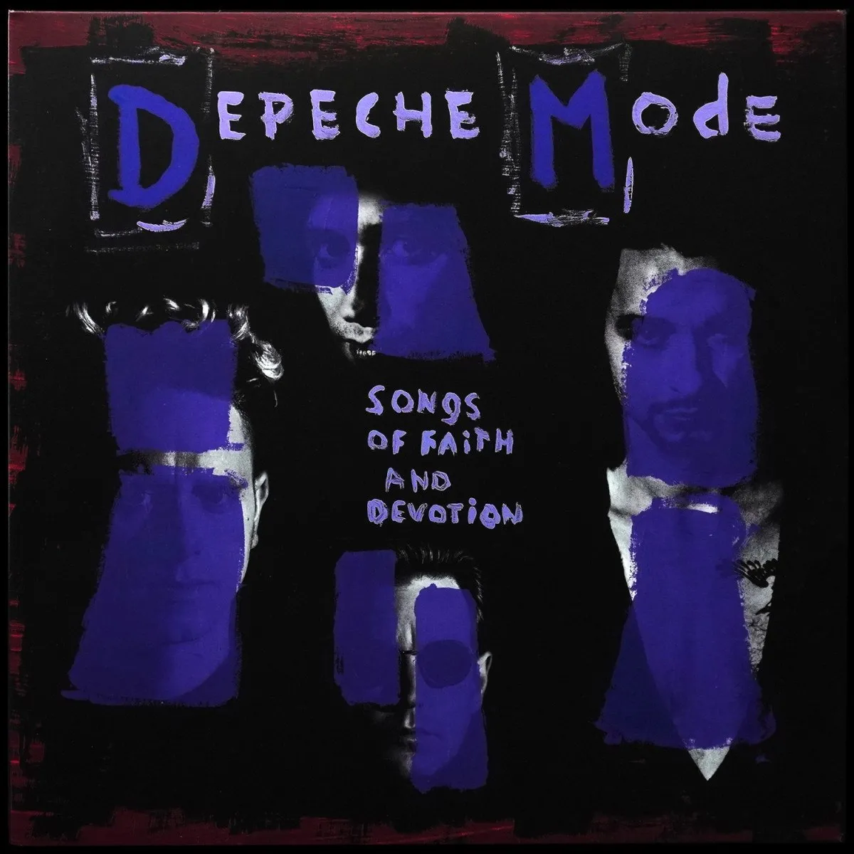 LP Depeche Mode — Songs Of Faith And Devotion фото