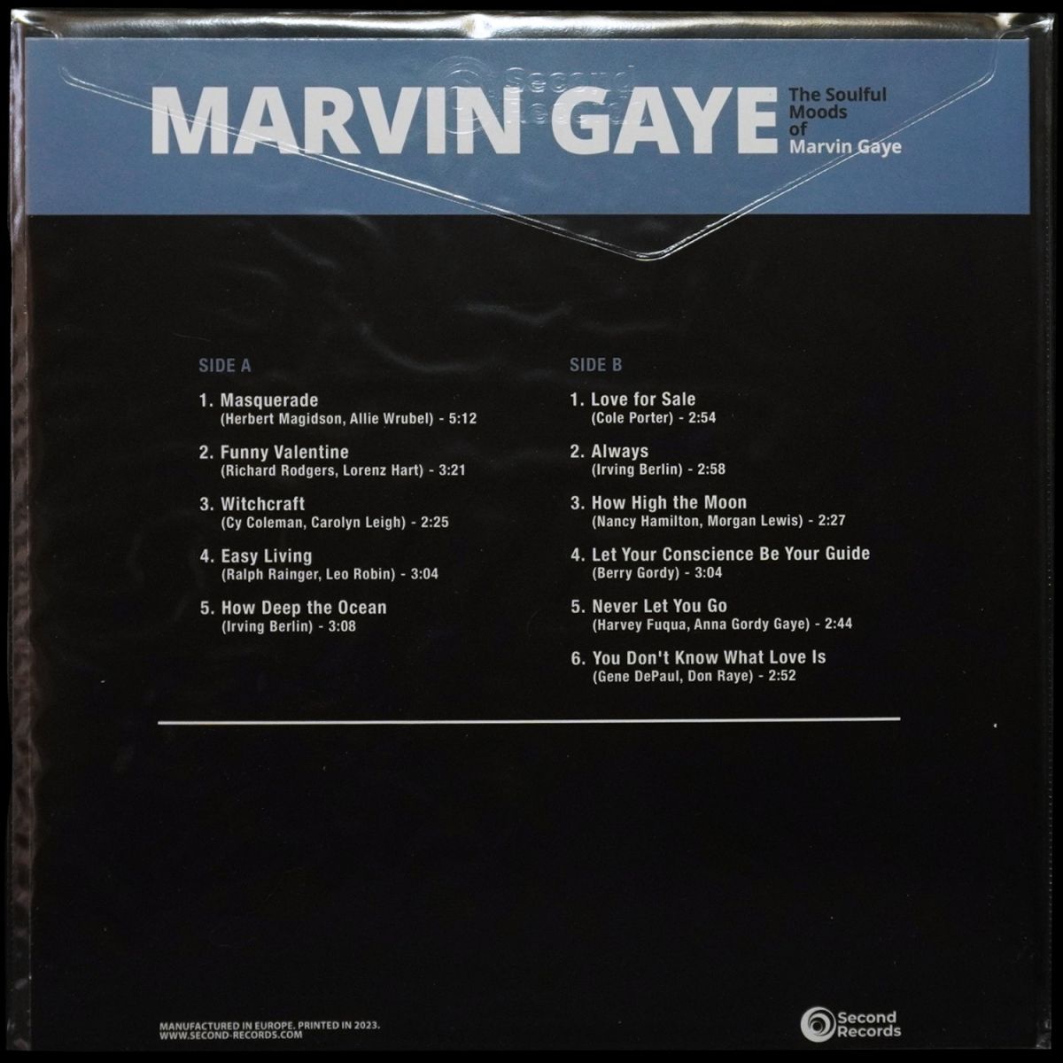 LP Marvin Gaye — Soulful Moods Of Marvin Gaye (цветной винил) фото 2