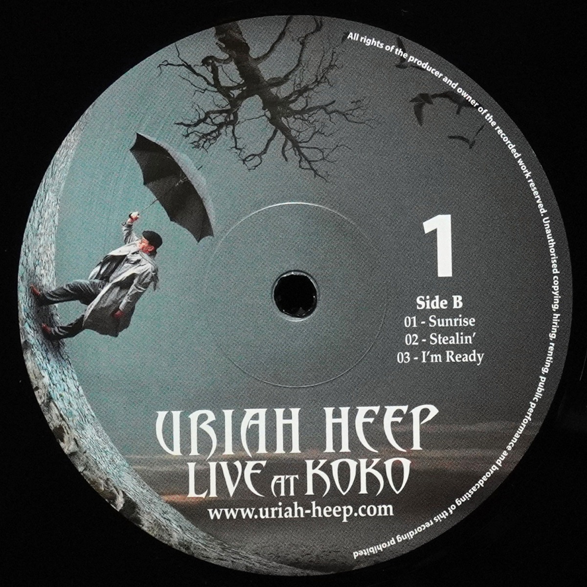 LP Uriah Heep — Live At Koko (3LP) фото 4
