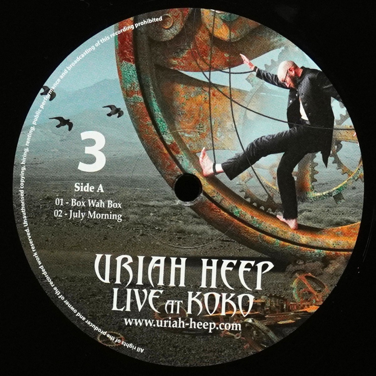LP Uriah Heep — Live At Koko (3LP) фото 7