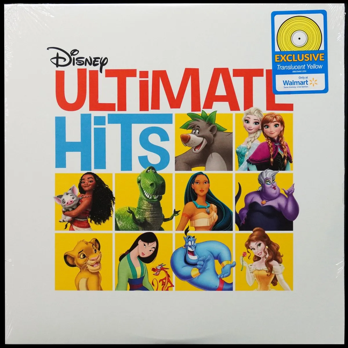 LP V/A — Disney Ultimate Hits (цветной винил) фото