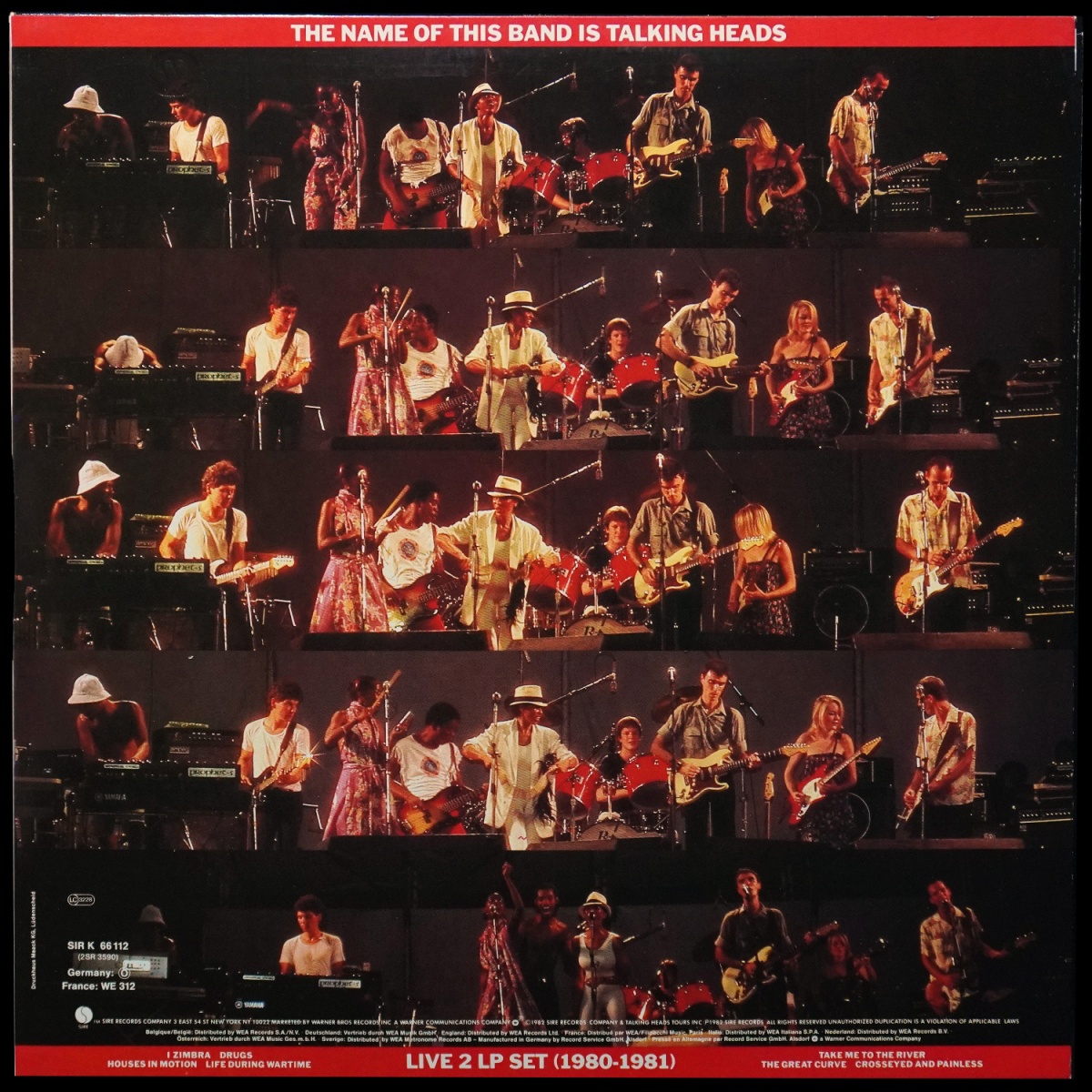 LP Talking Heads — Name Of This Band Is Talking Heads (2LP) фото 2