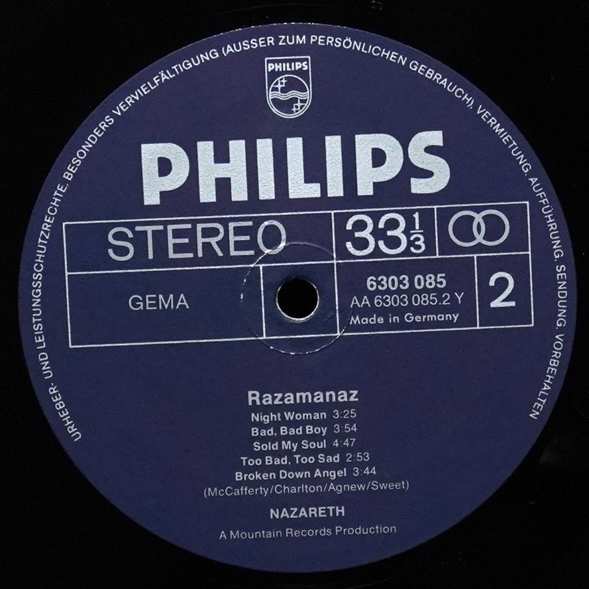 LP Nazareth — Razamanaz фото 5