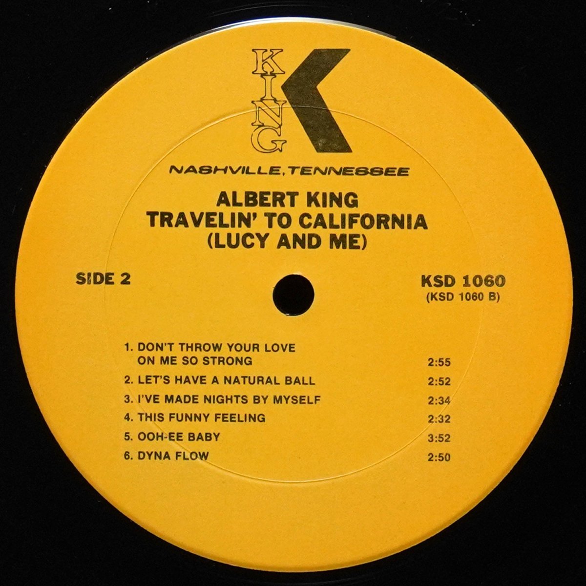 LP Albert King — Travelin' To California (Lucy And Me) фото 4