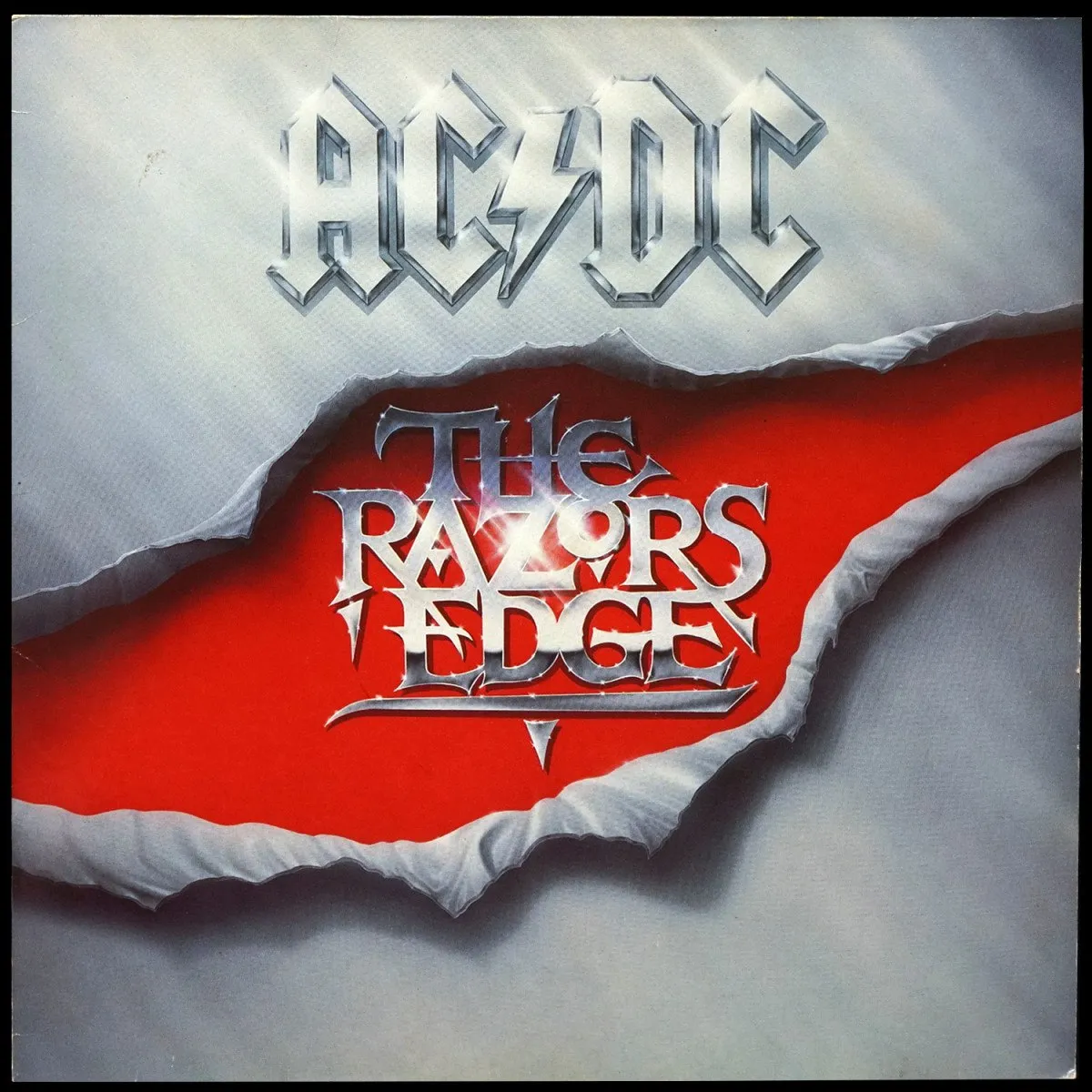 LP AC/DC — Razors Edge фото