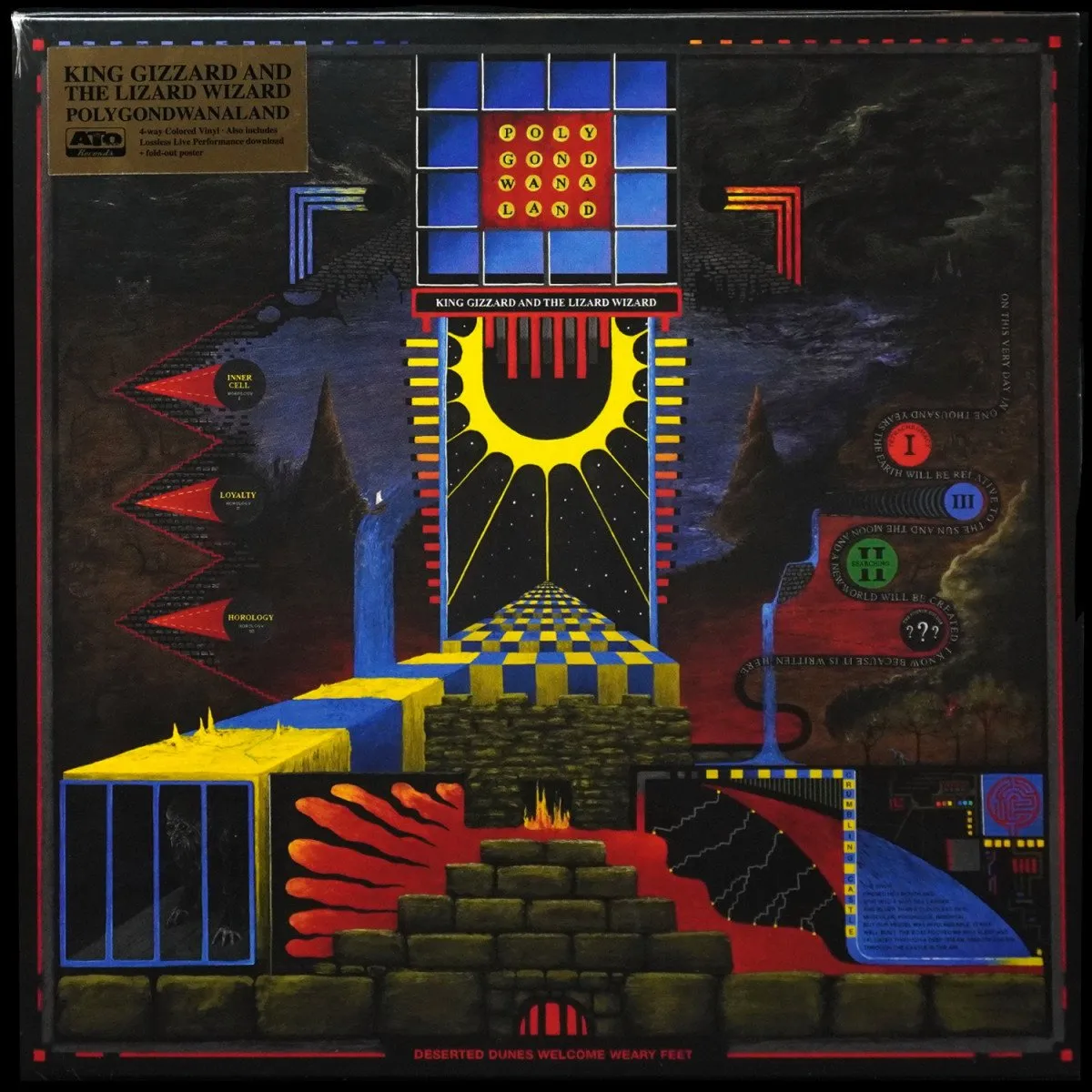 LP King Gizzard And The Lizard Wizard — Polygondwanaland (цветной винил, + постер) фото