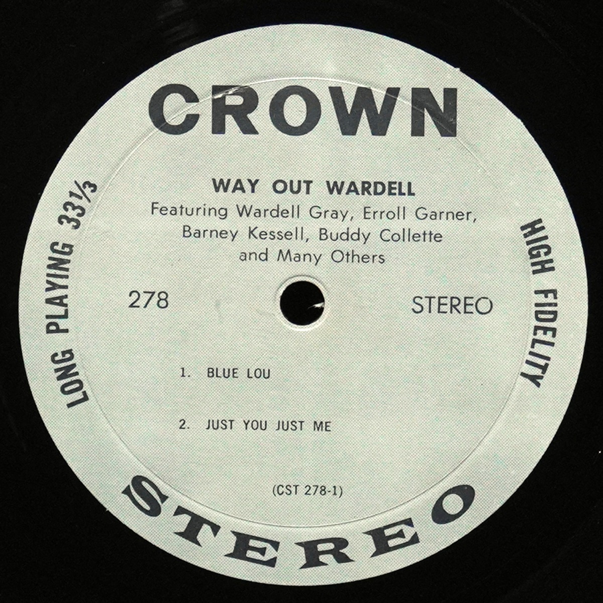 LP Wardell Gray — Way Out Wardell фото 3