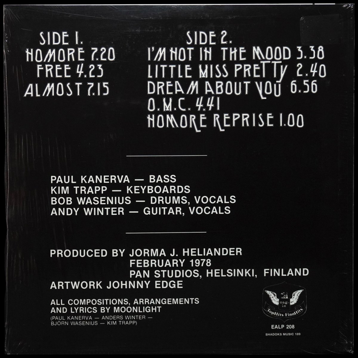 LP Moonlight — Edge (Modern Dance In The Twilight Zone) фото 2