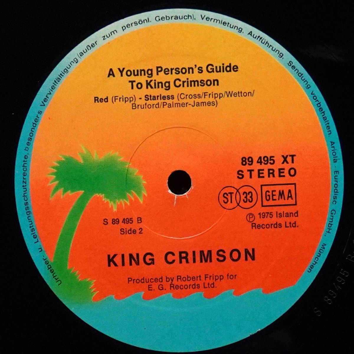 LP King Crimson — Young Persons' Guide To King Crimson (2LP, + постер) фото 4
