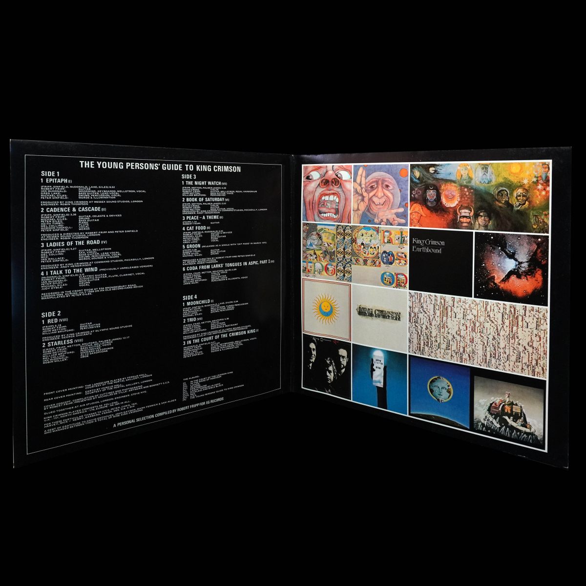 LP King Crimson — Young Persons' Guide To King Crimson (2LP, + постер) фото 7