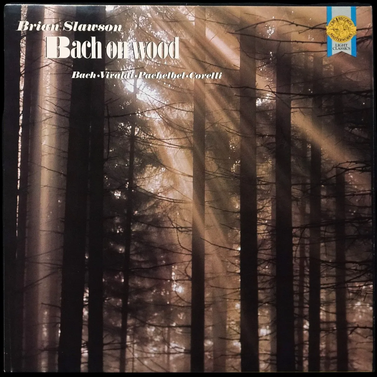 LP Brian Slawson — Bach On Wood фото