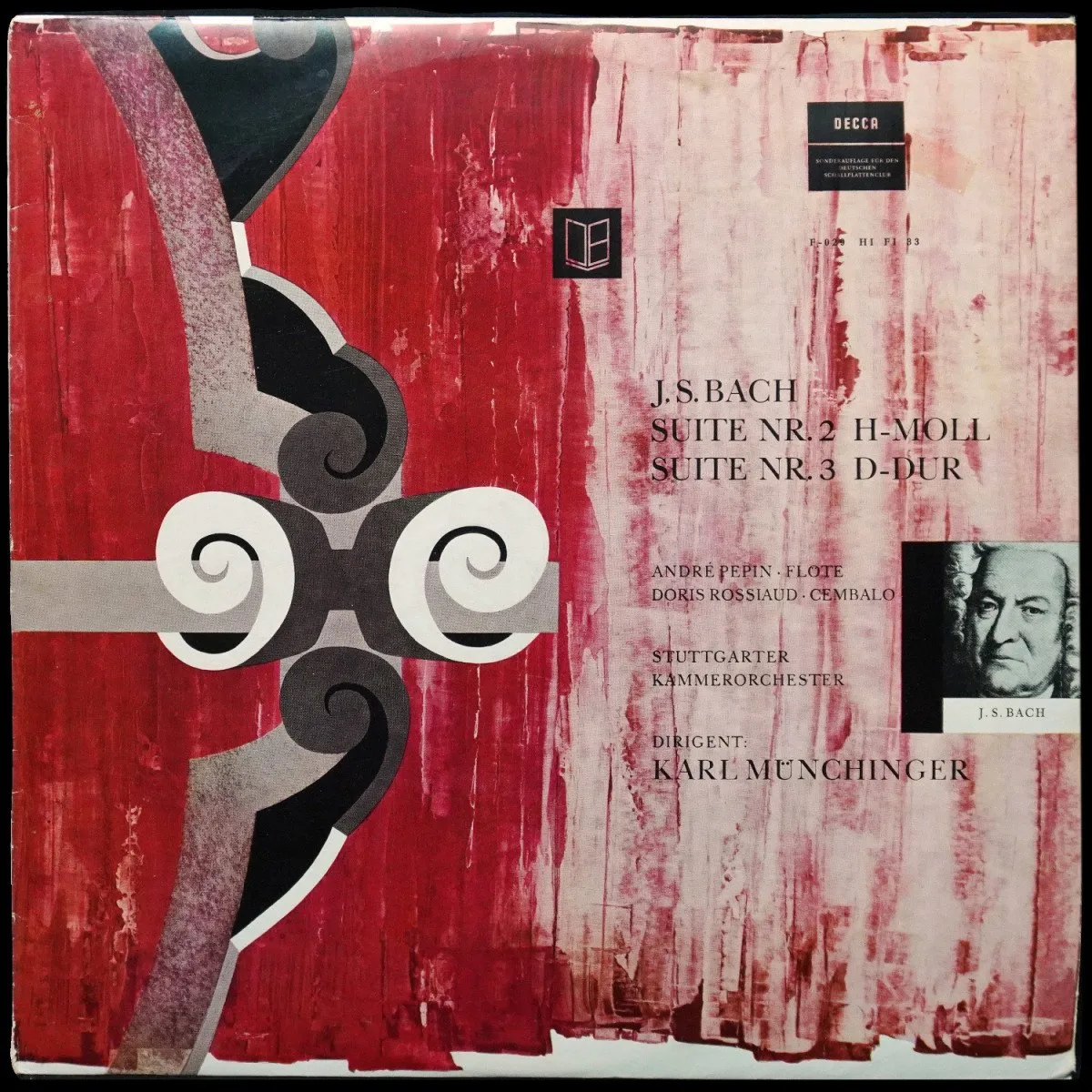 LP Karl Munchinger — Bach: Suite No.2 / Suite No.3 фото