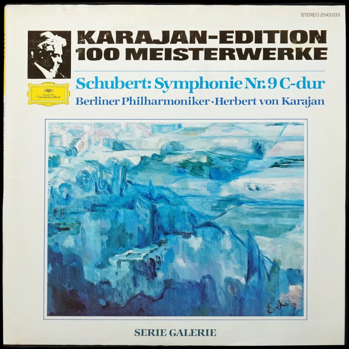 LP Herbert Von Karajan — Karajan-Edition 100 Meisterwerke - Schubert: Symphonie Nr. 9 C-dur фото