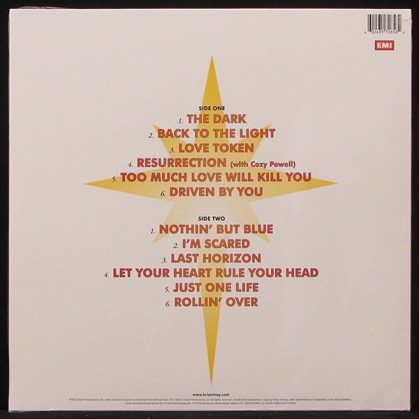 LP Brian May — Back To The Light фото 2