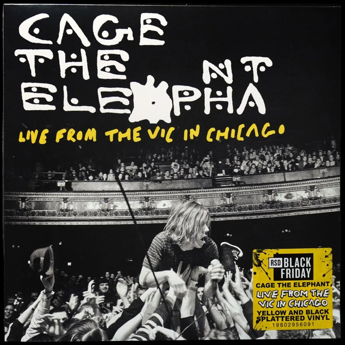 LP Cage The Elephant — Live From The Vic In Chicago (2LP, цветной винил) фото