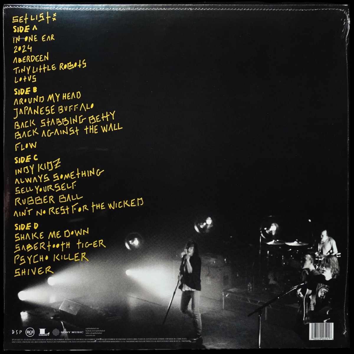 LP Cage The Elephant — Live From The Vic In Chicago (2LP, цветной винил) фото 2