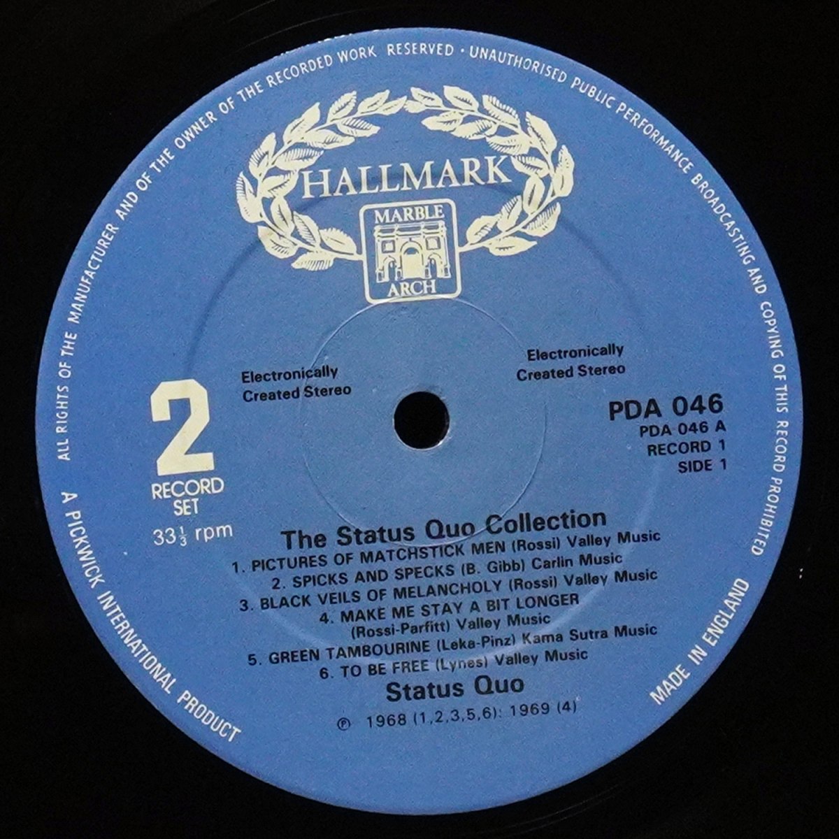 LP Status Quo — Status Quo Collection (2LP) фото 3