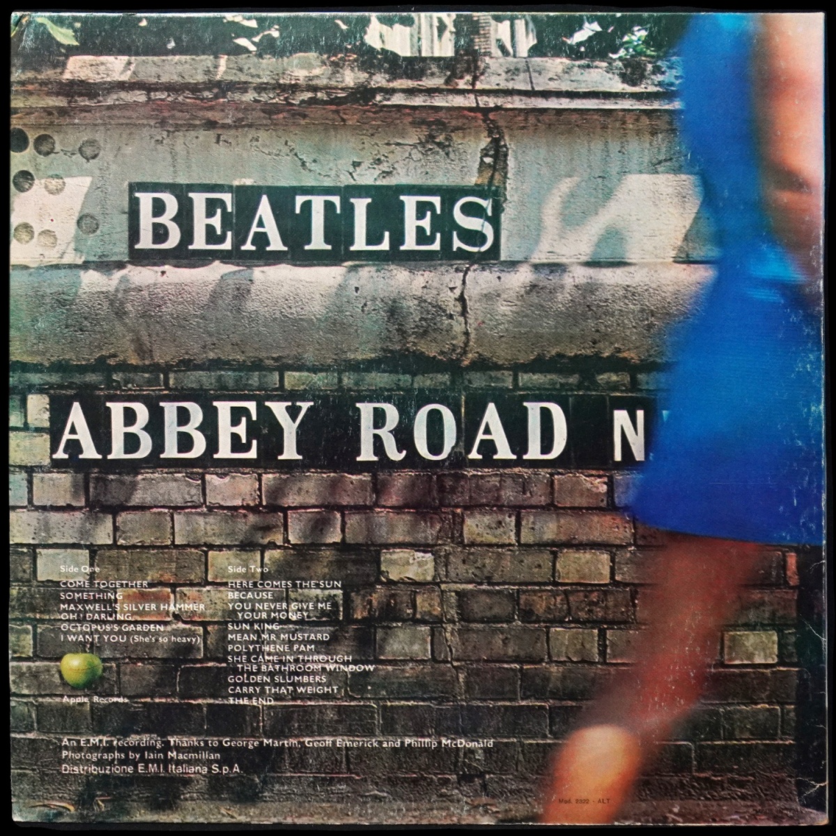 LP Beatles — Abbey Road фото 2