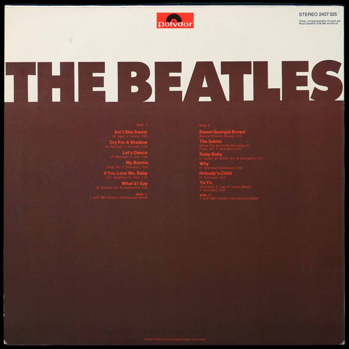 LP Beatles — Beatles фото 2