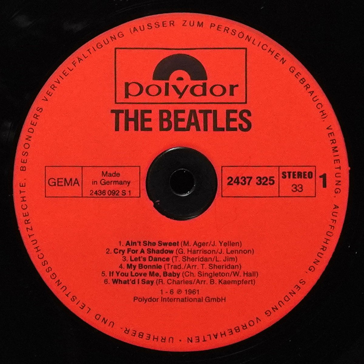 LP Beatles — Beatles фото 3