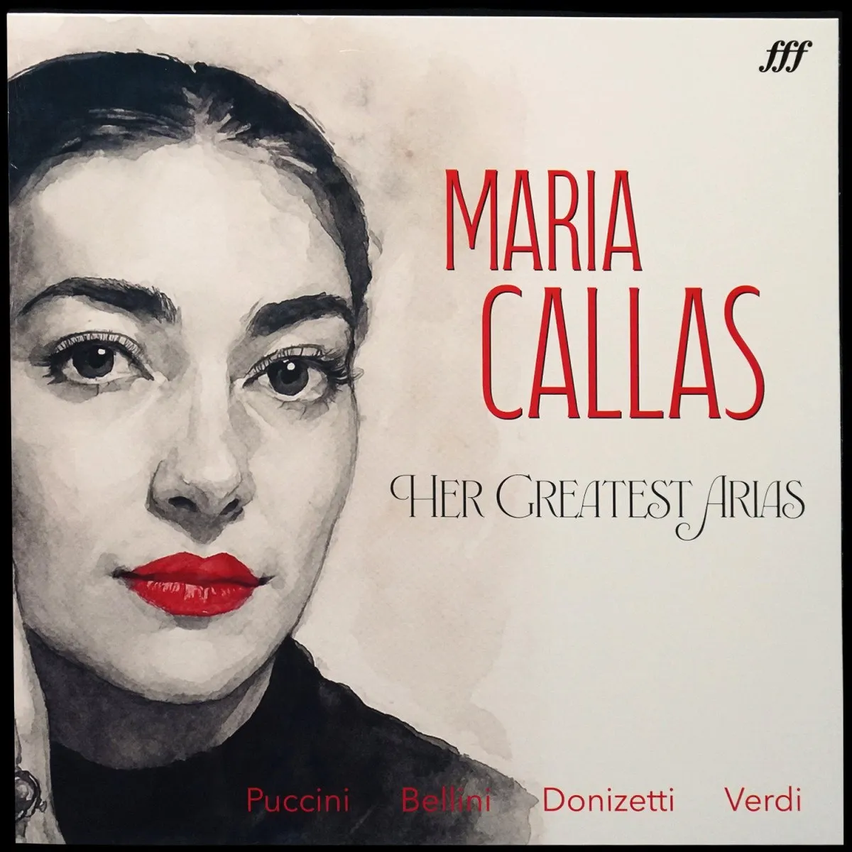 LP Maria Callas — Her Greatest Arias (красный винил) фото