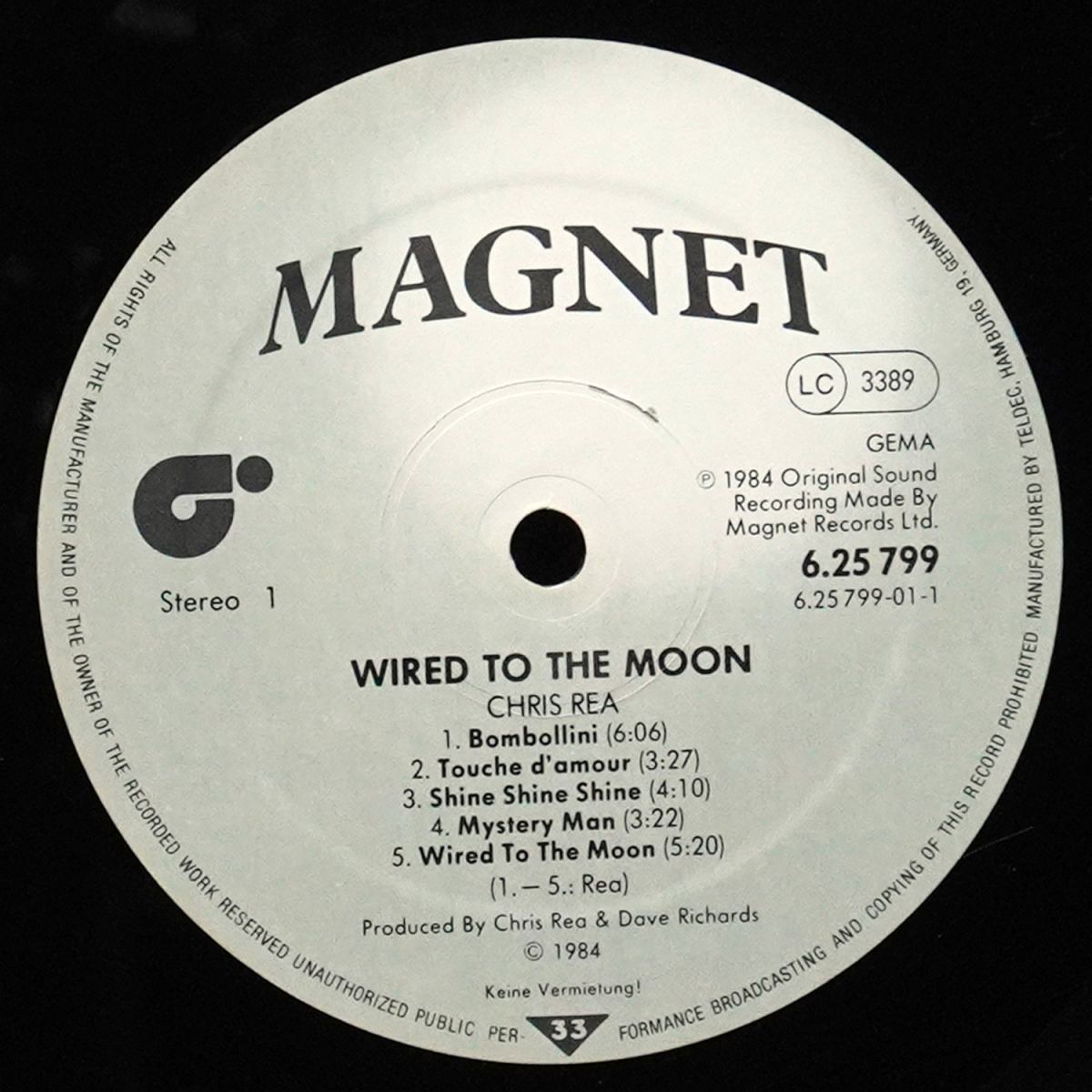 LP Chris Rea — Wired To The Moon фото 3