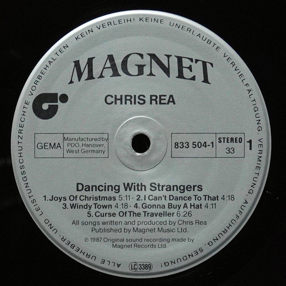LP Chris Rea — Dancing With Strangers фото 2